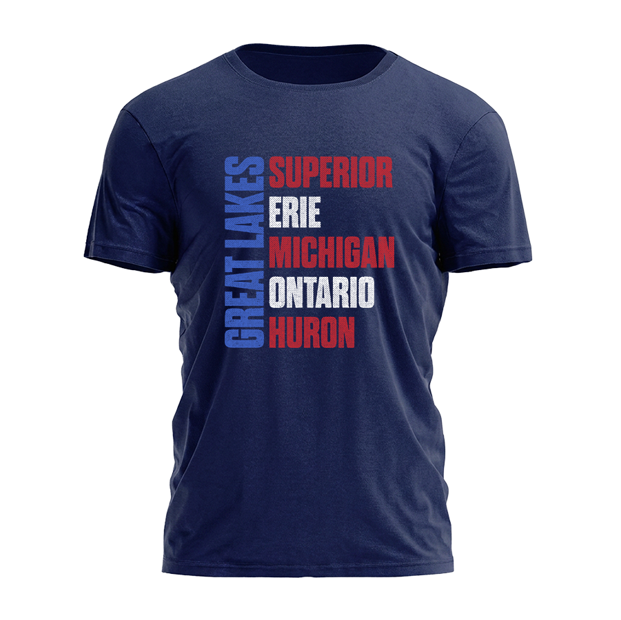 Great Lakes Stacked Tee - 5113