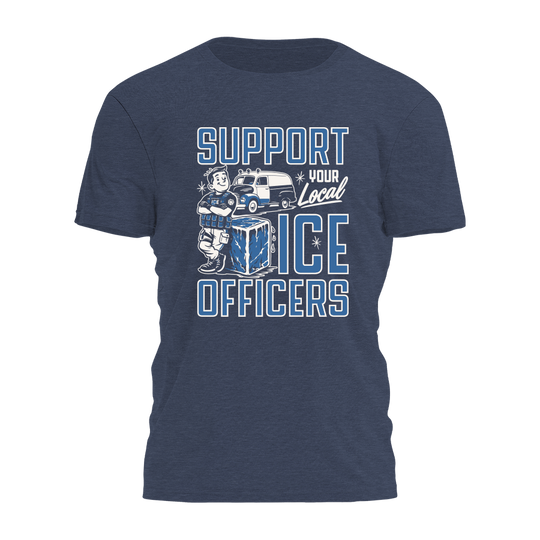 Support Ice Officers Tee - 4519