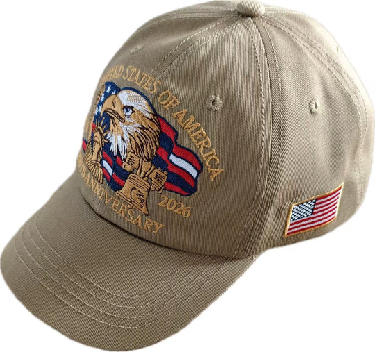 United States - 250th Anniversary Tan Hat - 4478