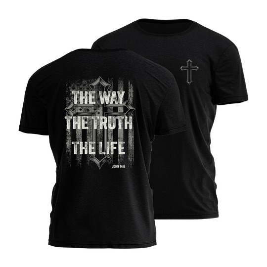 The Way The Truth The Life Tee - 4749