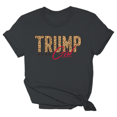 TRUMP GIRL LEOPARD PRINT Tee