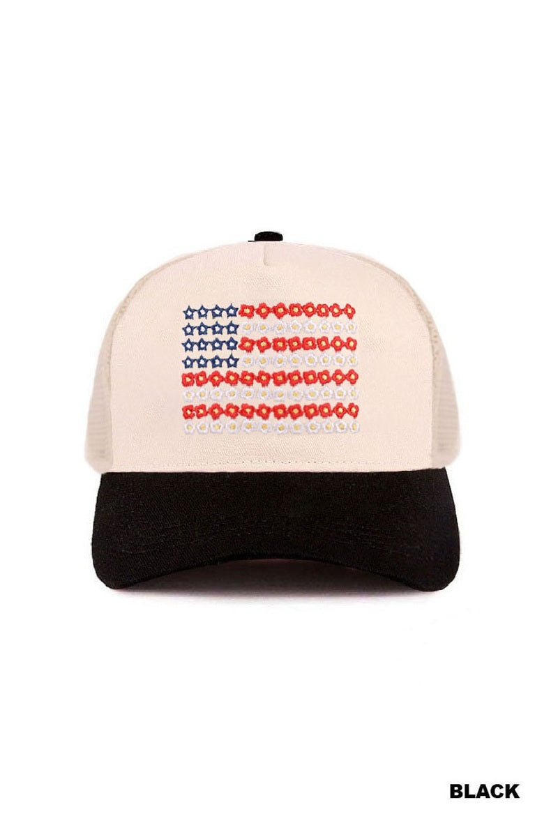 USA Snap Back Hat