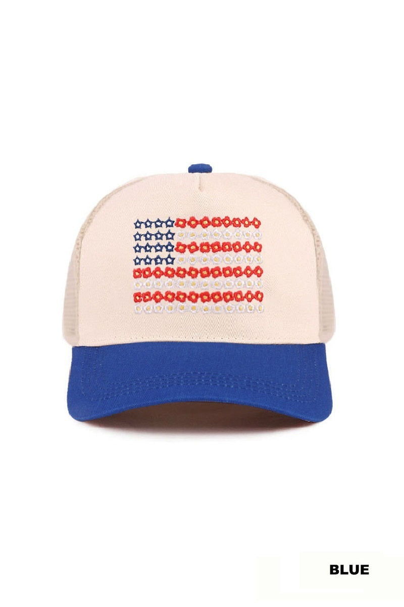 USA Snap Back Hat