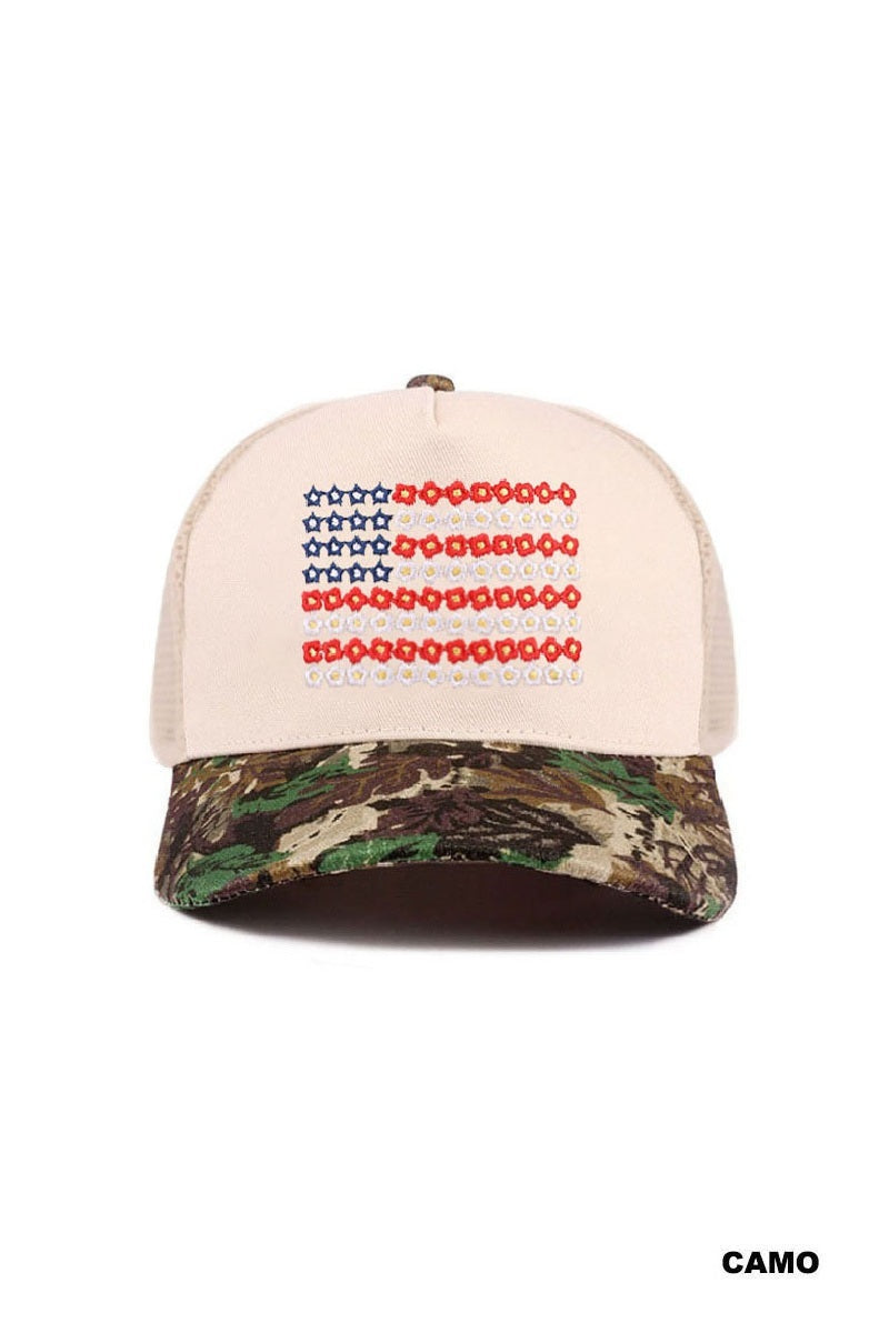 USA Snap Back Hat