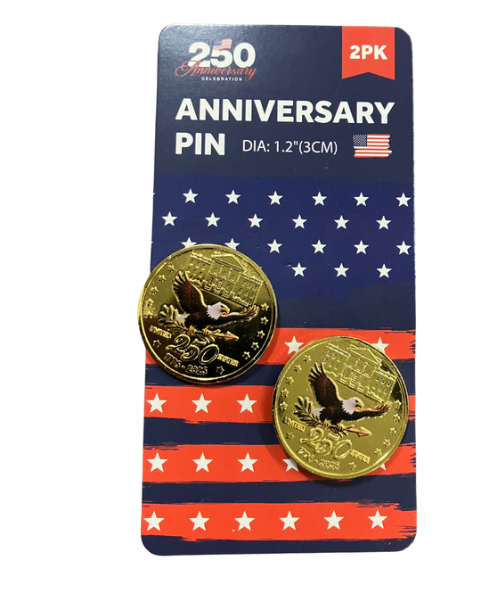 250th Anniversary Pins (2 Pack)(4 Variants)