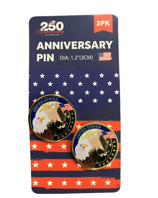 250th Anniversary Pins (2 Pack)(4 Variants)