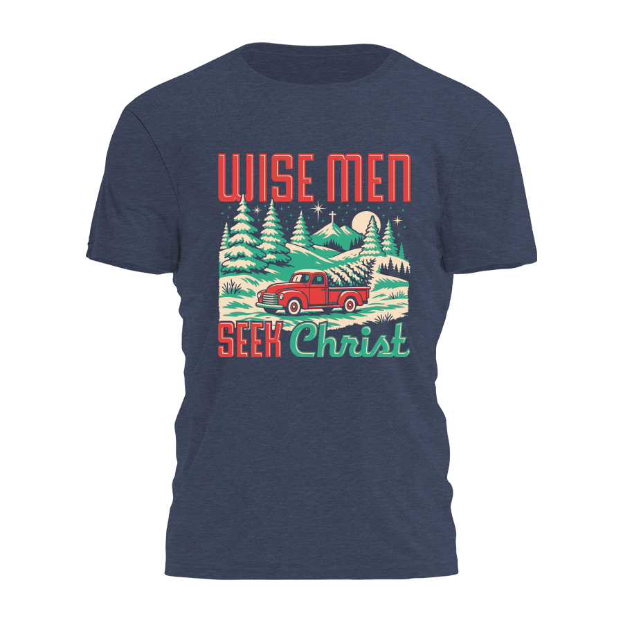 Wise Men Seek Christ Tee - 4395