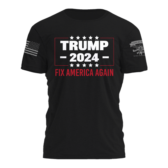 Trump 2024 "Fix America Again" T-Shirt