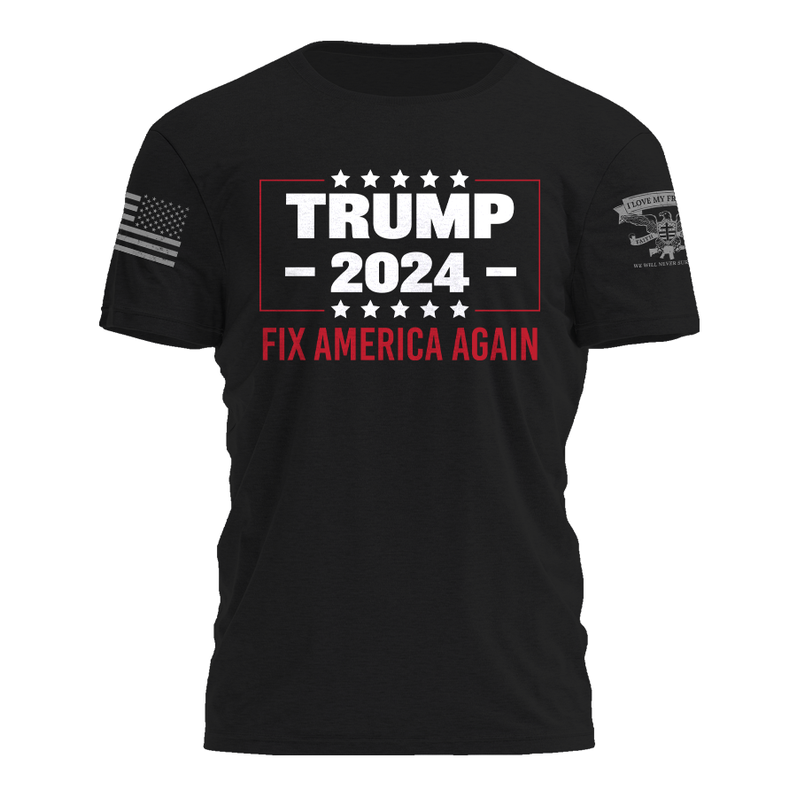 Trump 2024 "Fix America Again" T-Shirt