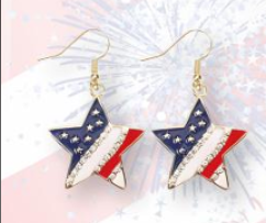 Patriotic Earrings (4 Variants)
