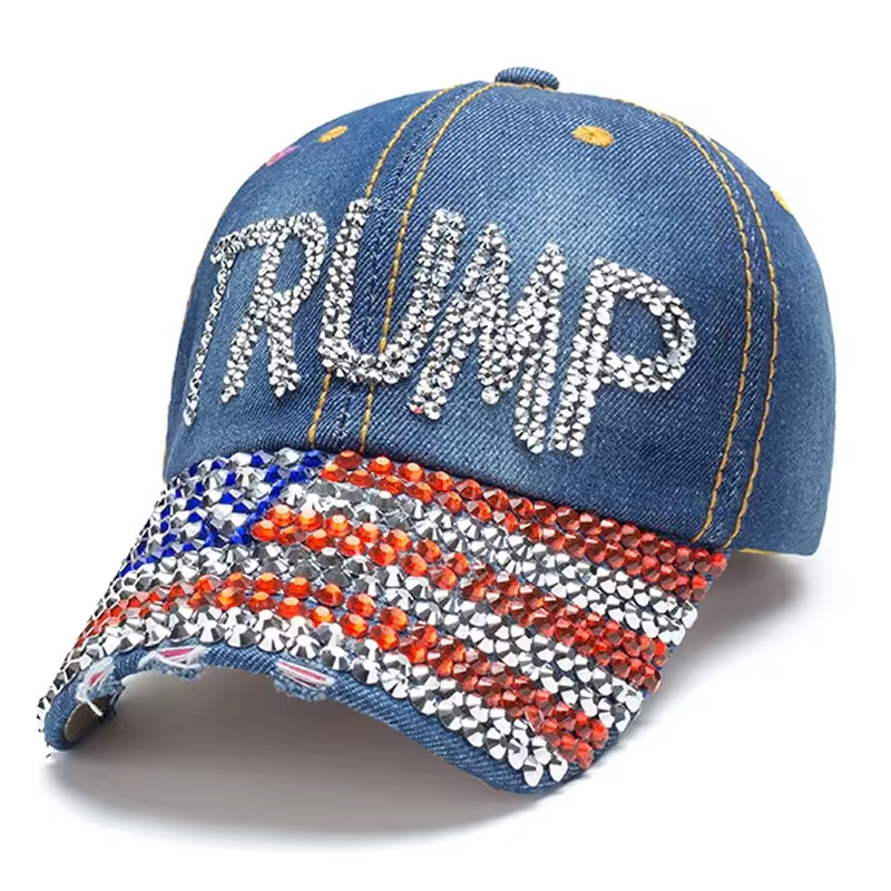 Bedazzled Trump Hat - 2210
