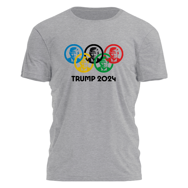 Olympic Trump Head - Trump 2024 Tee - 2725