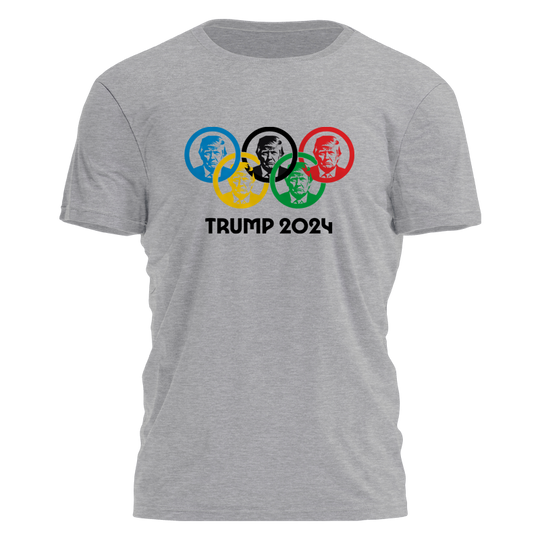 Olympic Trump Head - Trump 2024 Tee - 2725