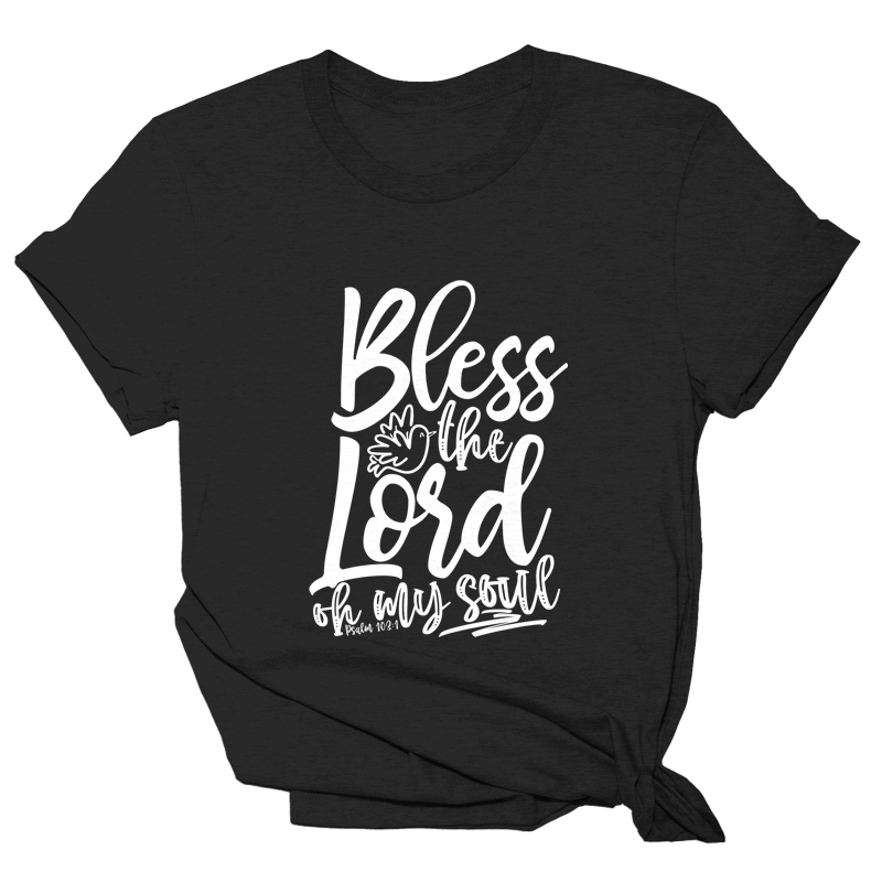 Bless The Lord Oh My Soul Tee - 3647