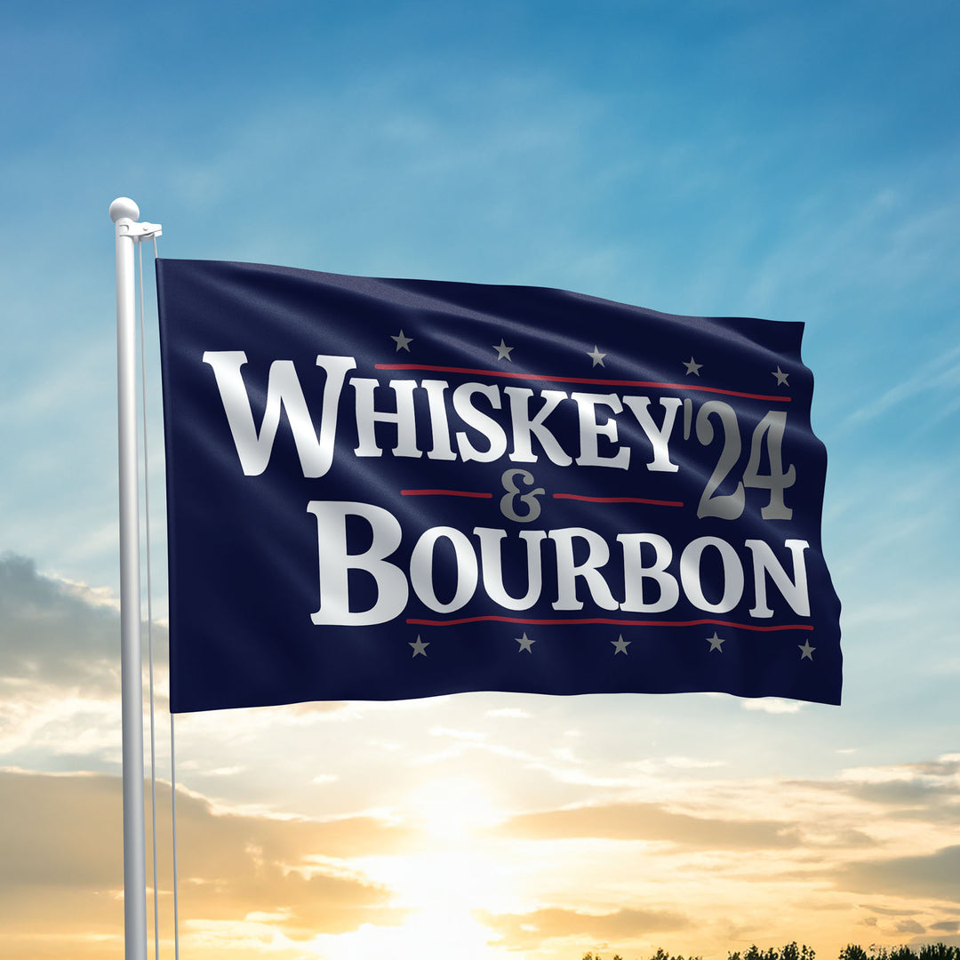 Whiskey & Bourbon 24 Flag