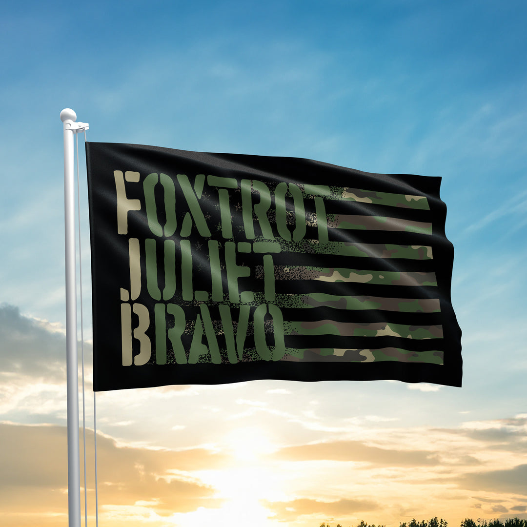 Foxtrot Juliet Bravo Flag