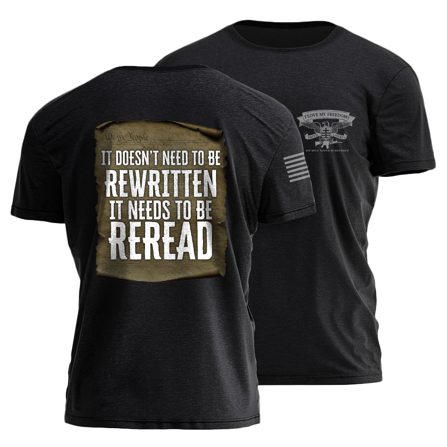 Re-Read The Constitution T-Shirt