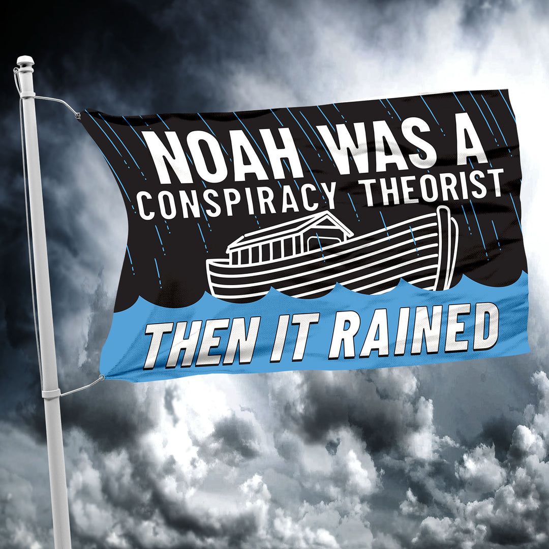 Noah Conspiracy Theorist Simple FLAG