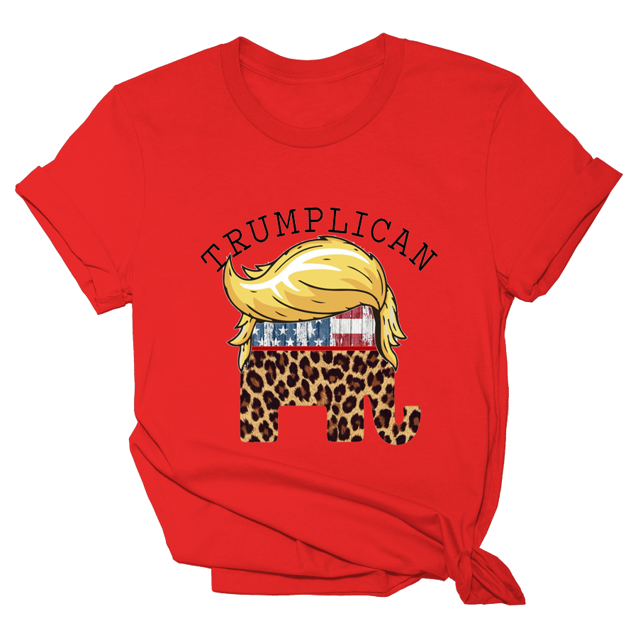 Trumplican leopard Tee