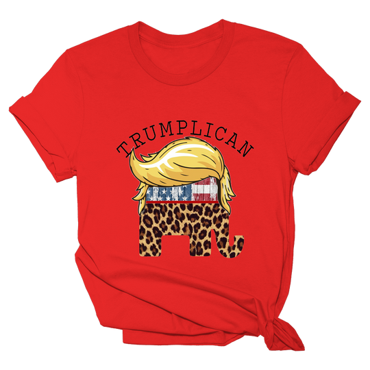 Trumplican leopard Tee