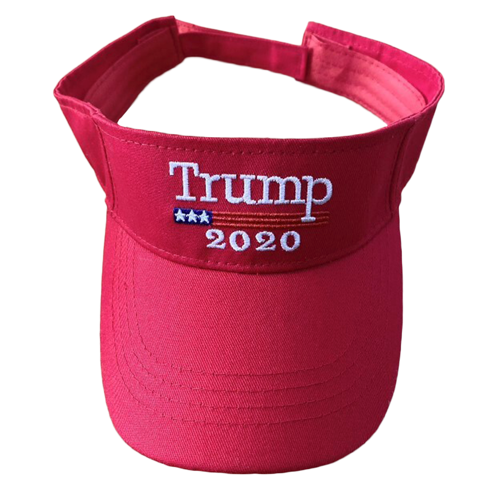 Red Trump 2020 Visor - I Love My Freedom