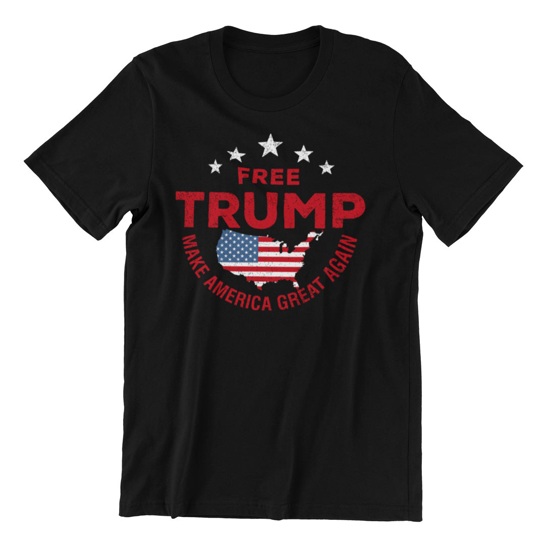 Free Trump MAGA Shirt Tee