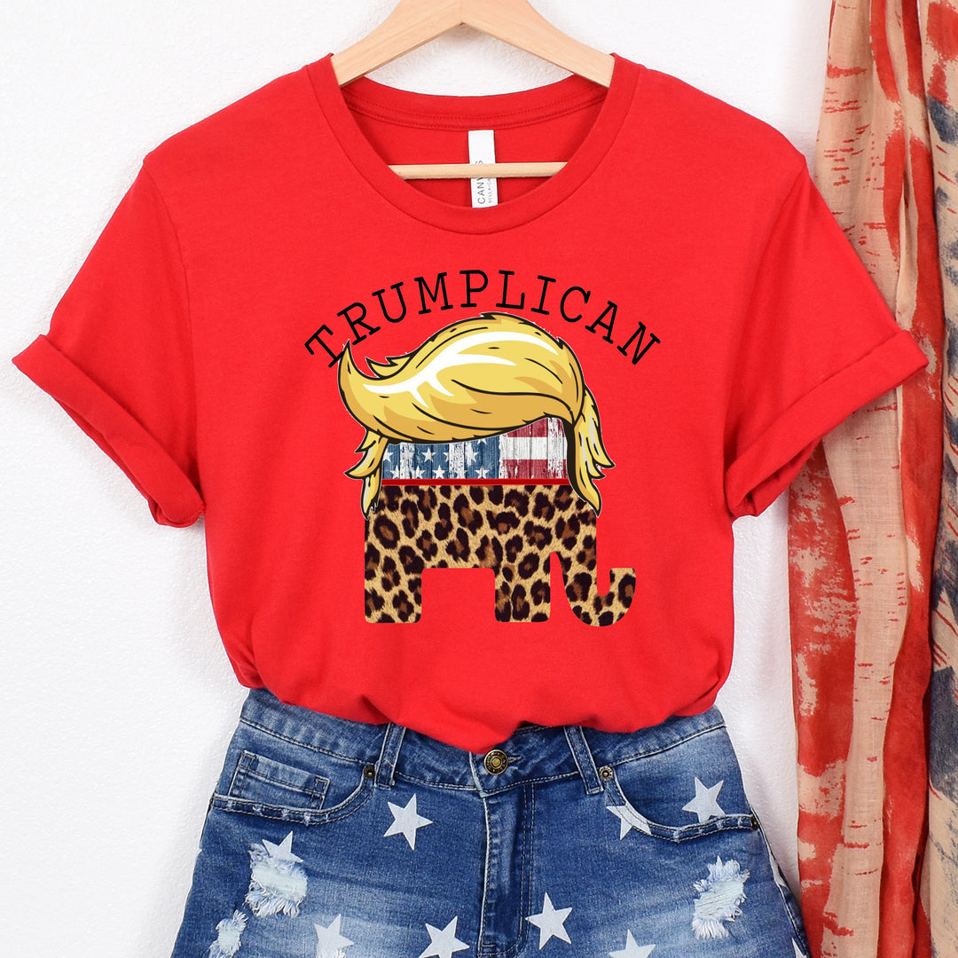 Trumplican leopard Tee