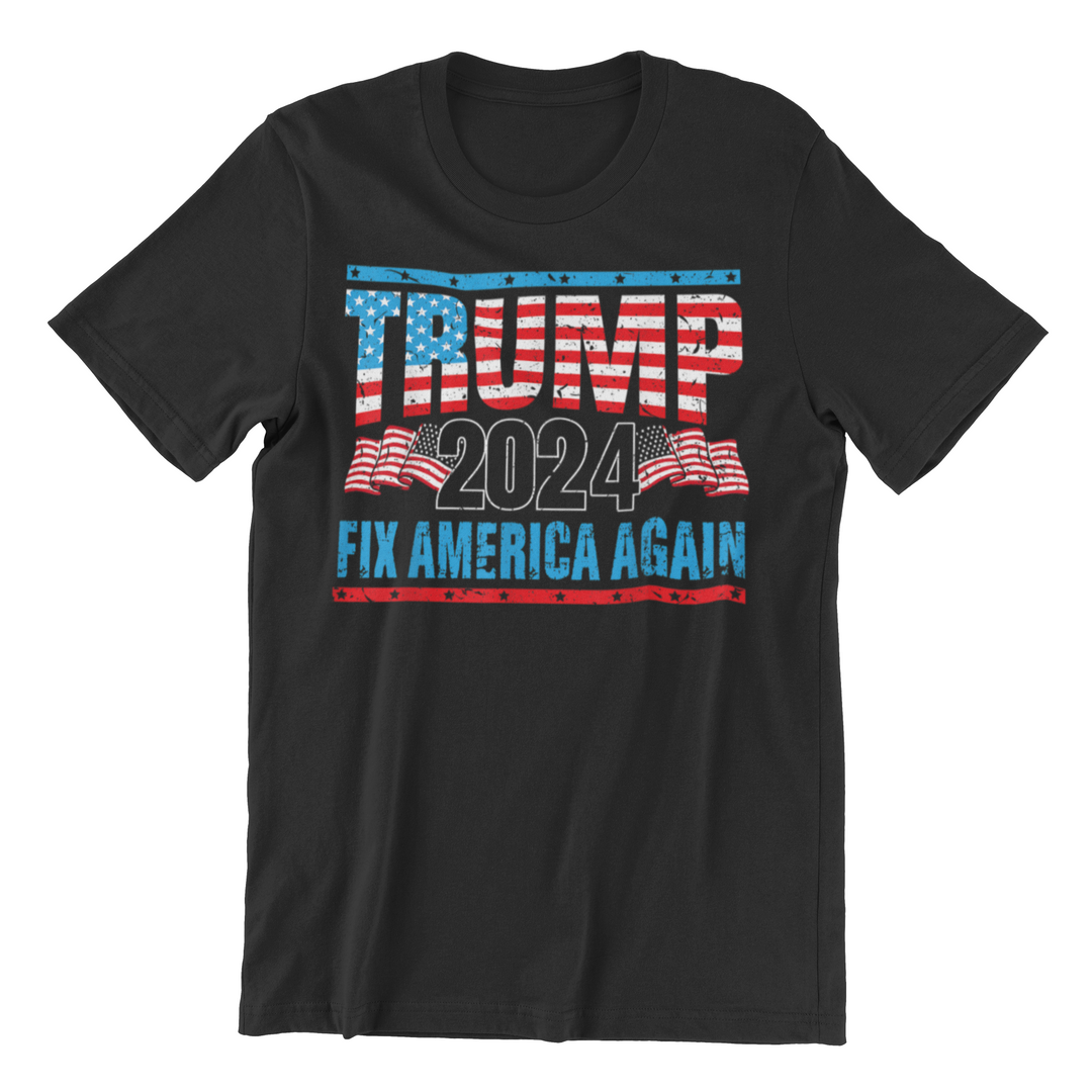 Trump 2024 Fix America Again Tee