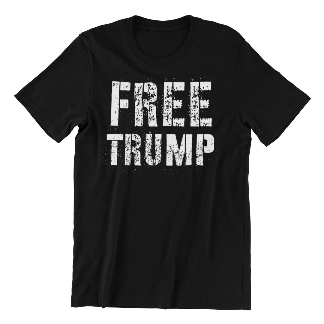 Free Trump Grunge Shirt Tee