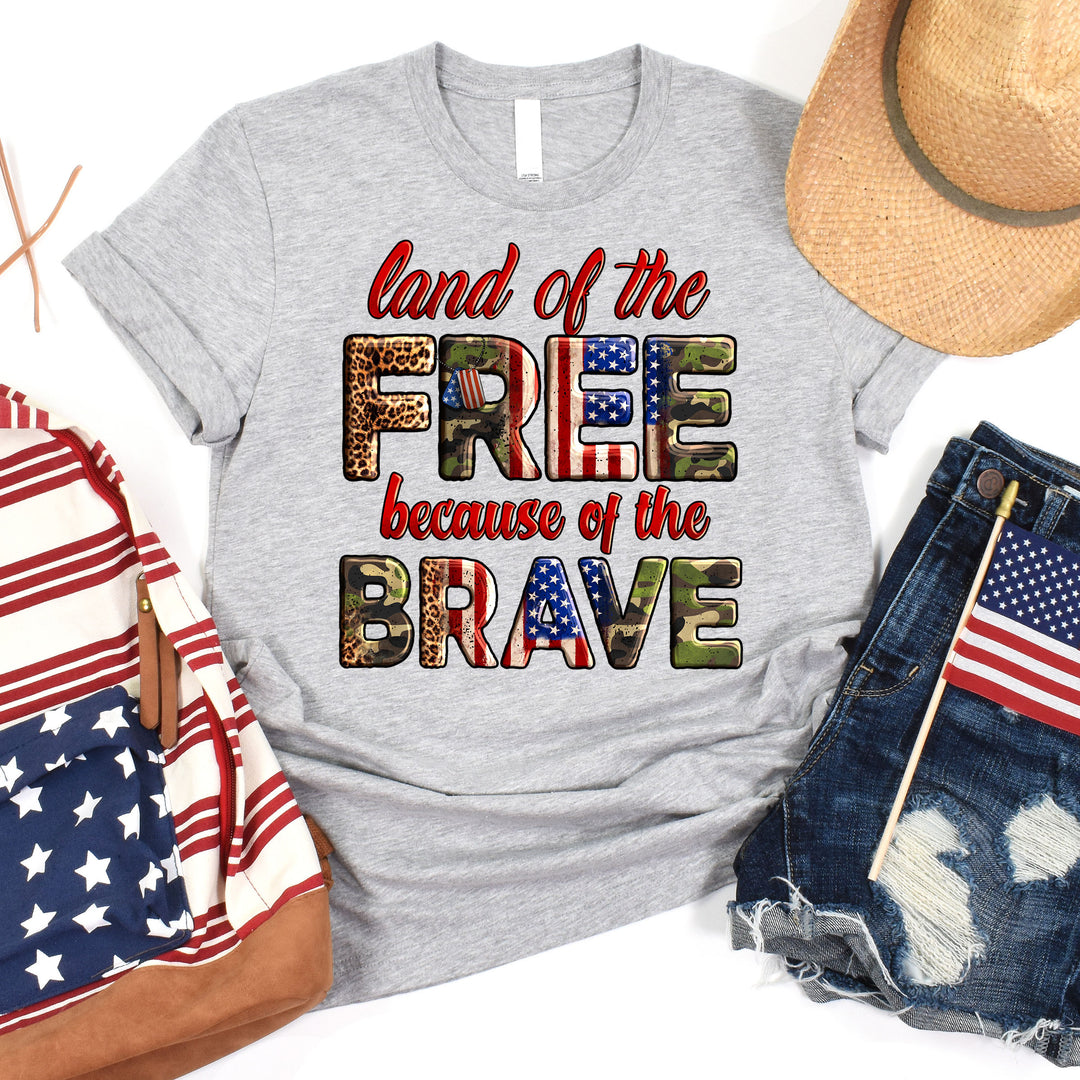 Because Of The Brave Tee
