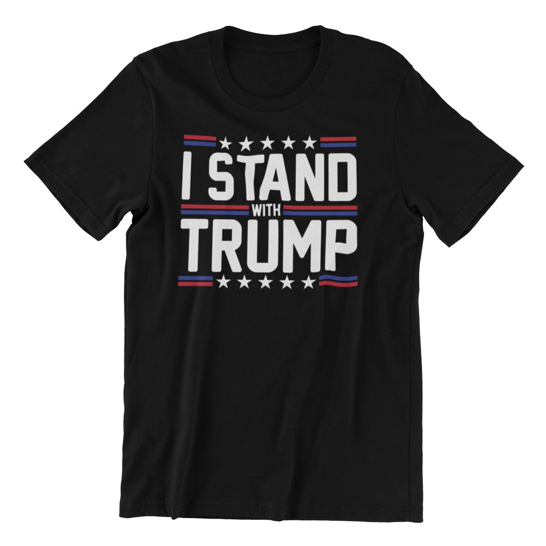 I Stand With Trump Star Shirt Tee