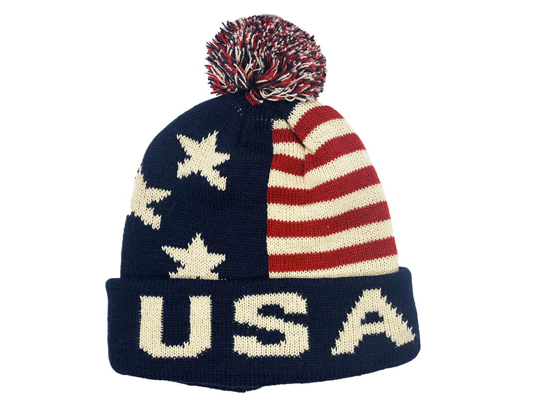 USA Winter Beanie - I Love My Freedom