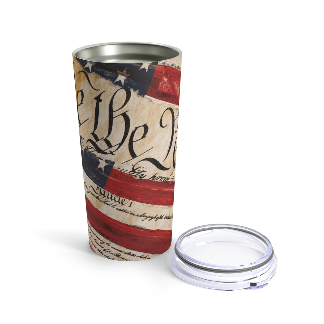 We The People Flag Tumbler 20oz