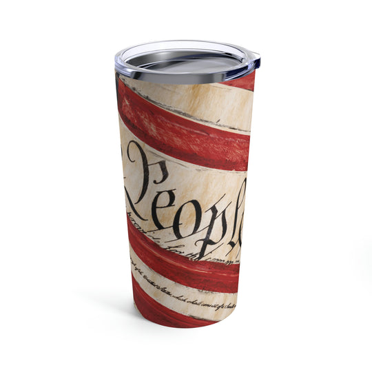 We The People Flag Tumbler 20oz