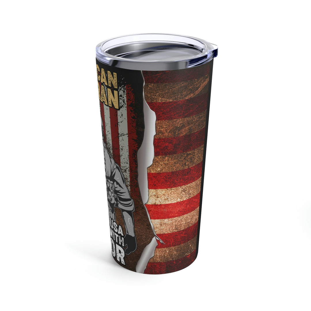 American Veteran Tumbler 20oz