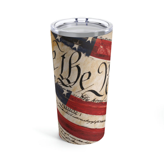We The People Flag Tumbler 20oz