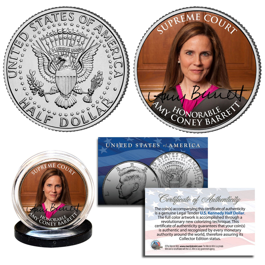 Amy Barrett Supreme Court Justice Coin - I Love My Freedom