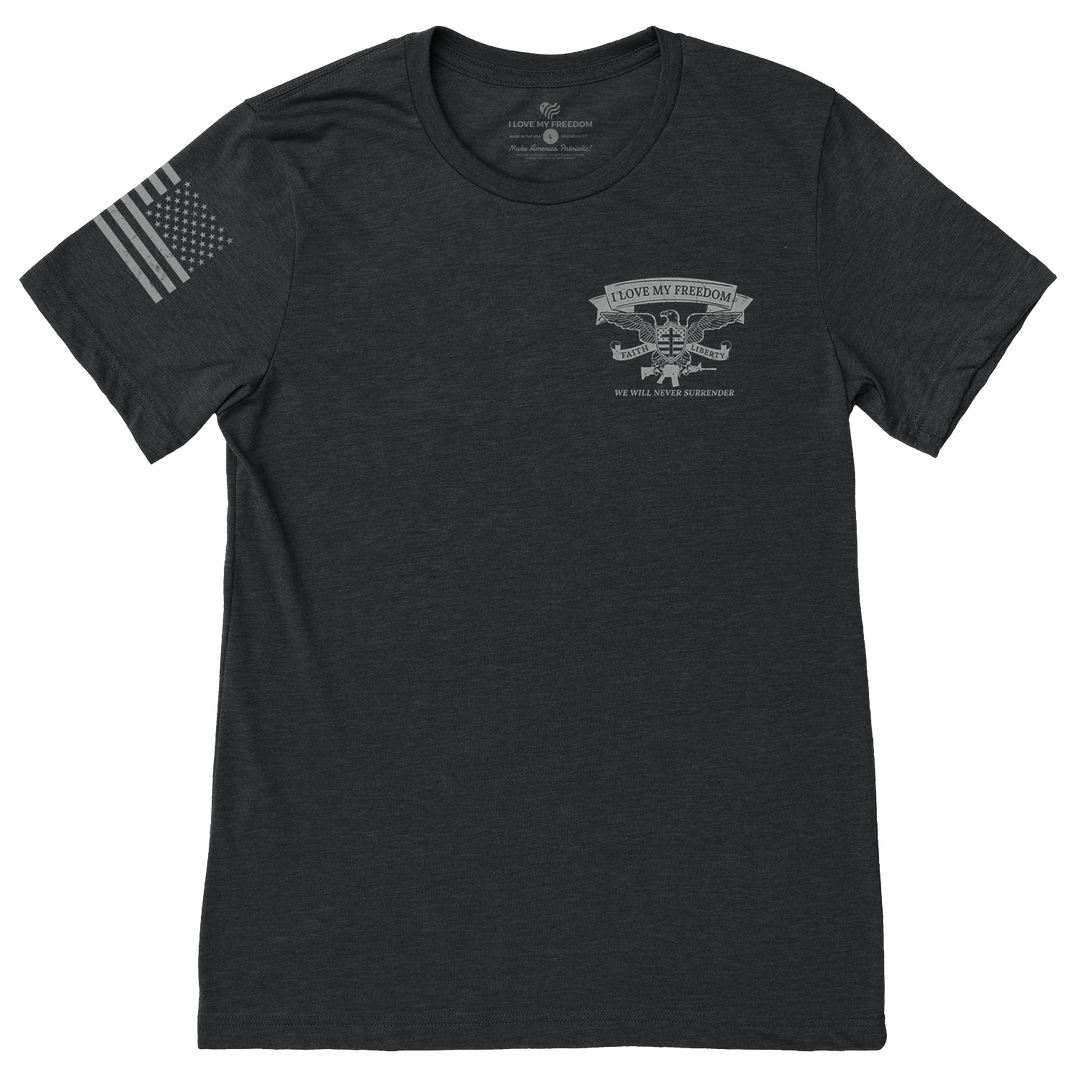 Kneel For The Fallen T-Shirt - I Love My Freedom