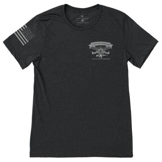 Armed Forces Veteran T-Shirt - I Love My Freedom