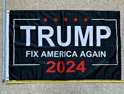 Trump "Fix America Again" Flag