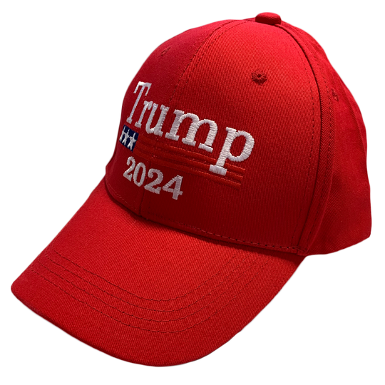 Red TRUMP 2024 Hat - I Love My Freedom