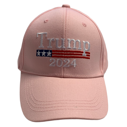 Pink TRUMP 2024 Hat - I Love My Freedom