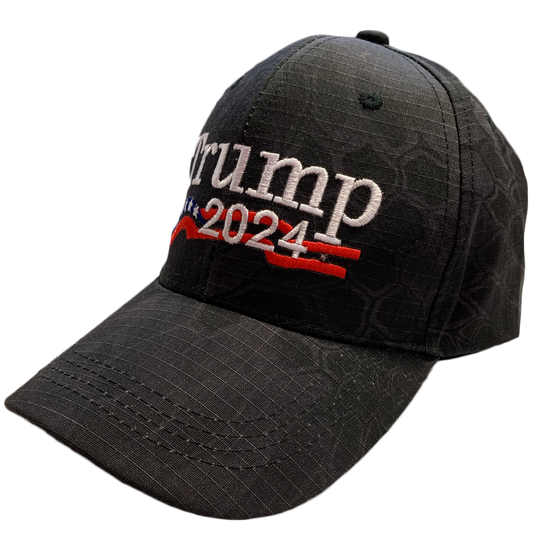 Dark Camo TRUMP 2024 Hat