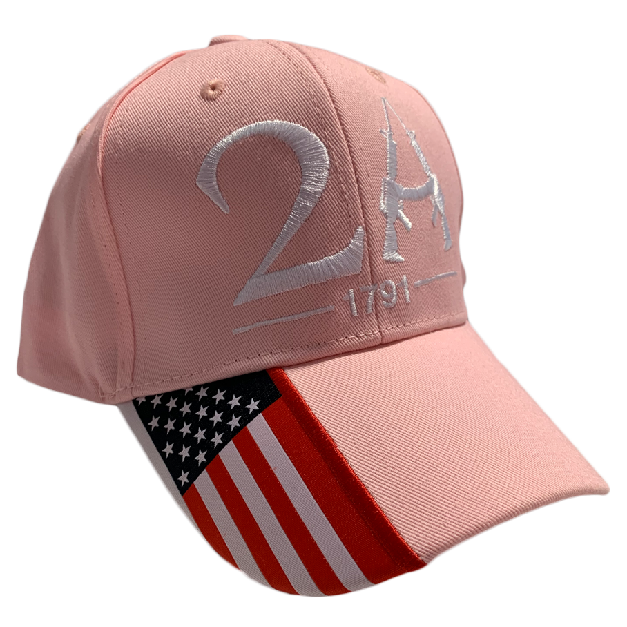 Pink Second Amendment Hat - I Love My Freedom