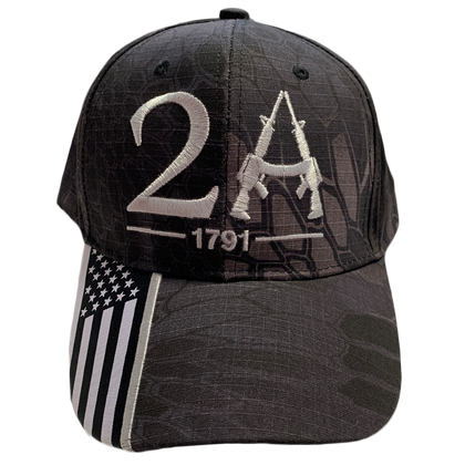 Camo Second Amendment Hat - I Love My Freedom