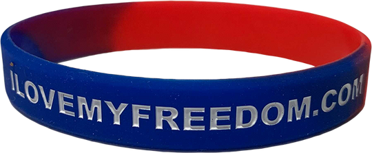 Trump 2024 Wristband - I Love My Freedom