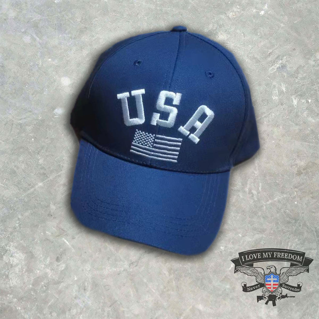 USA Flag Hat (Navy)