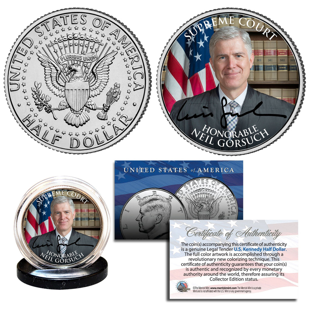 Neil Gorsuch Supreme Court Justice Coin - I Love My Freedom