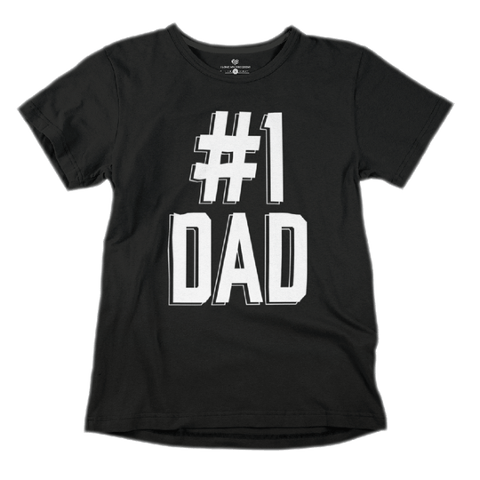#1 Dad T-Shirt