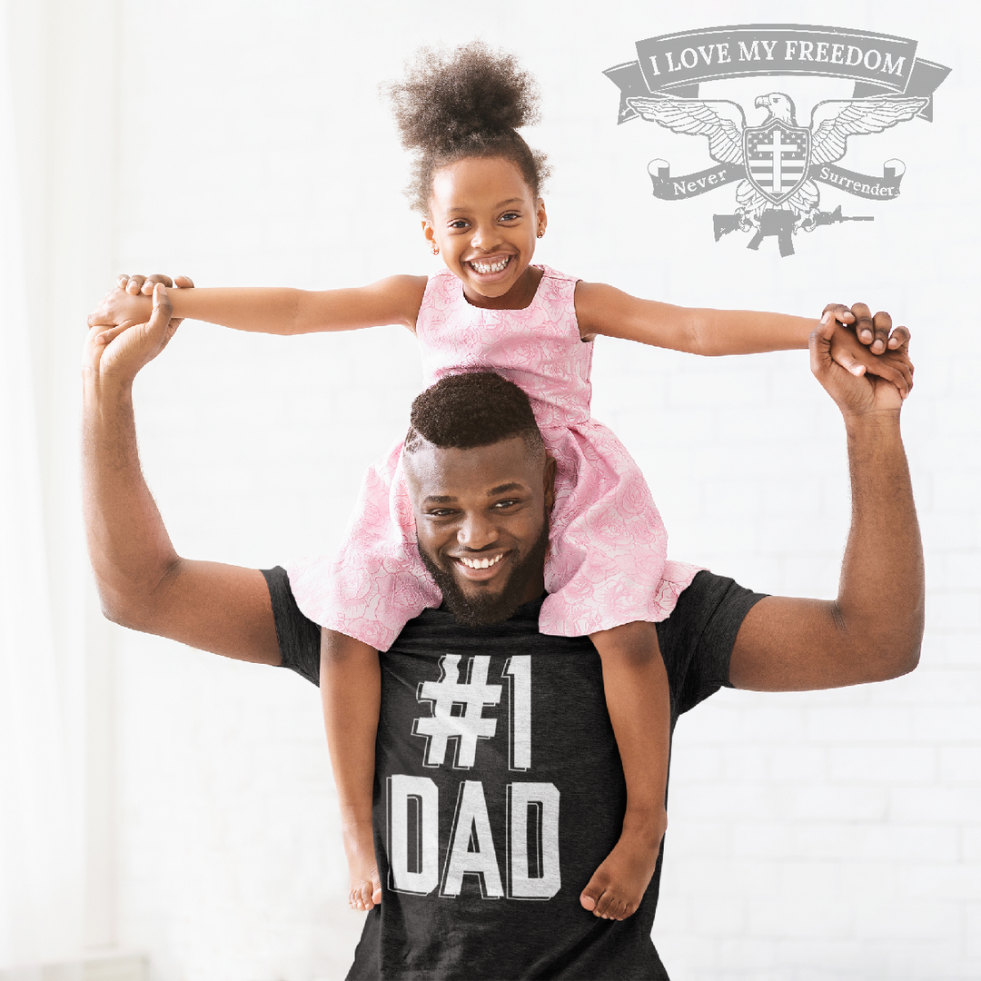 #1 Dad T-Shirt